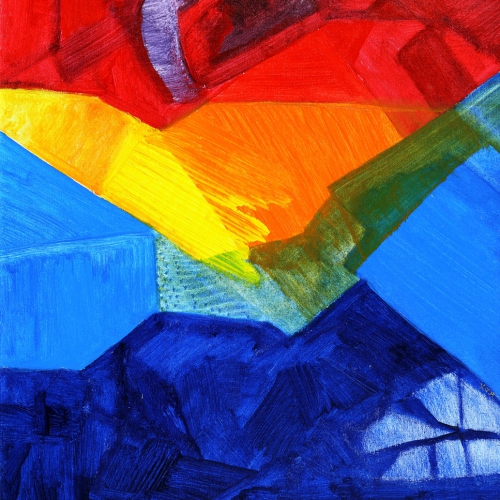 Abstrakcja XX, 60x50,5 cm